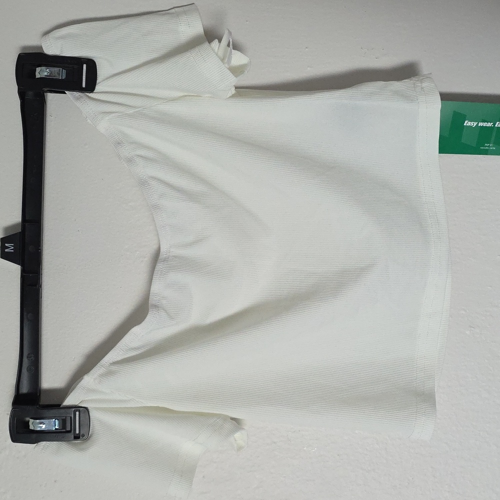 SHEIN White Off-Shoulder Crop Top